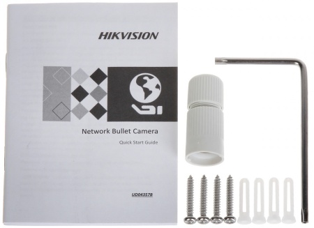 Camera HikVision IP ColorVu 8MP cu slot card de 256GB DS-2CD2T87G2-L - Img 6