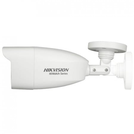 Camera supraveghere analogica HikVision HiWatch bullet 2MP HWT-B220(2.8mm), rezolutie Full HD 1080p, Smart IR distanta pana la 40m, 4 in 1 TVI/AHD/CVI/CVBS, protectie IP66, lentila fixa, senzor CMOS, carcasa metalica, zi/noapte - Img 3