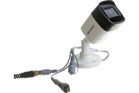 Camera supraveghere analogica HikVision Mini Bullet 5MP DS-2CE16H8T-ITF(2.8mm), Ultra Low Light 0.003 lux, tehnologie True WDR 130dB, IR 30m EXIR 2.0, 4 in 1 TVI/AHD/CVI/CVBS, protectie IP67, 3D DNR, carcasa metalica - Img 2