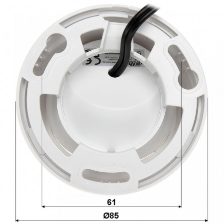 Camera supraveghere Dahua HAC-HDW1220R(2.8mm), tehnologie HDCVI tip dome, rezolutie 2MP 1080p, Smart IR 20 metri, protectie intemperii IP67, carcasa rezistenta, tehnologii DWDR si 2D-DNR, montaj interior sau exterior - Img 4