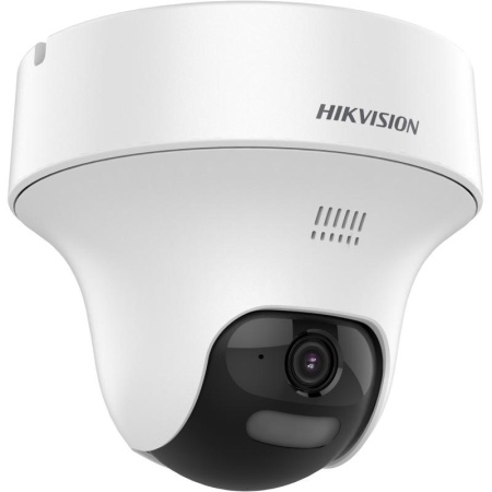 Camera supraveghere interior/exterior Hikvision 5MP DS-2CE70K0T-PTLTS 3K Smart Hybrid Light, IR 25m, lumina alba 20m, audio bidirectional prin coaxial, microfon si difuzor incorporate, functie PT, lentila 2.8mm, IP67 - Img 2
