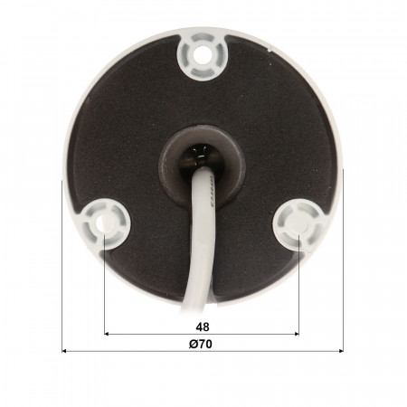 Camera supraveghere IP Dahua bullet 4MP IPC-HFW3449E-AS-LED-0280B(2.8mm) Full-color WizSense, Warm LED 30m, 1/2.7” CMOS, WDR 120dB, 3D DNR, protectie IP67, slot card microSD 256GB, microfon incorporat, SMD Plus, PoE - Img 3