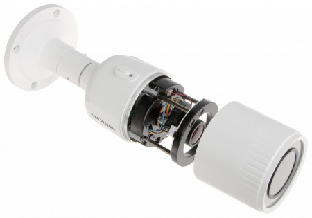 Camera supraveghere IP HikVision Bullet 2MP DS-2CD1623G0-IZ(2.8-12mm), IR 30m EXIR 2.0, compresie H.265+, slot card microSD pana la 256GB, protectie IP67, DWDR, alimentare PoE, carcasa metalica, ONVIF - Img 2