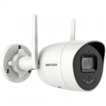 Camera supraveghere IP Hikvision Bullet 2MP DS-2CV2027G0-LDW2 (2.8mm), Wi-Fi, tehnologie ColorVu imagini color 24/7, AcuSense clasificare om/vehicul, audio bidirectional, slot card 256GB, IP66, WDR, compresie H.265 - Img 3