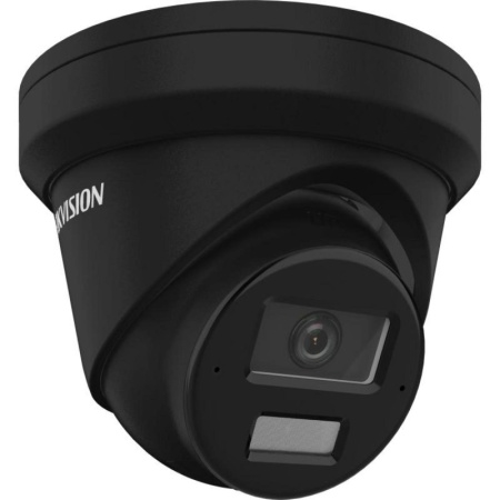 Camera supraveghere IP Hikvision bullet 4 MP DS‑2CD3343G2‑ISU(2.8mm)(Black), imagini de inalta calitate, compresie H.265+, WDR 120 dB, clasificare persoane si vehicule AI, microfon incorporat pentru audio, protectie la apa si praf IP67, ONVIF, design robu - Img 2