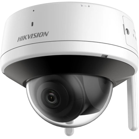 Camera supraveghere IP HikVision dome 2MP DS-2CV2121G2-IDW(2.8mm)(W) Wi-Fi 802.11b/g/n, EXIR IR 30m, two-way audio, H.265+/H.265/H.264+, microSD, IP66 - Img 2