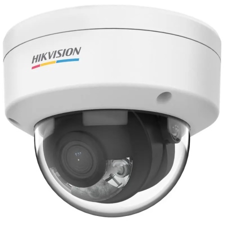 Camera supraveghere IP HikVision Dome 4MP DS-2CD1147G0-L(2.8mm)(D) ColorVu, imagine color 24/7, lumina alba 30m, 120dB WDR, H.265+, protectie IP67 si antivandal IK08, alimentare PoE, compatibila doza DS-1280ZJ-DM46 - Img 2