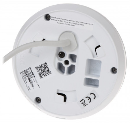 Camera supraveghere IP HikVision Fisheye 5MP DS-2CD2955FWD-IS(1.05mm), vedere panoramica 180 grade, audio si alarma, WDR 120dB, compresie H.265+, distanta IR 8m, slot card microSD, analiza video inteligenta, design compact - Img 3