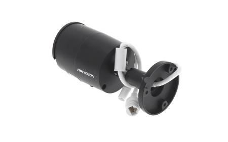 Camera supraveghere IP HikVision mini bullet 4MP DS-2CD2046G2-IU(2.8mm)(C)(Black), tehnologie DarkFighter, WDR 120dB, H.265+, microfon incorporat, protectie IP67, finisaj negru, analiza Deep Learning, clasificare om/vehicul - Img 3