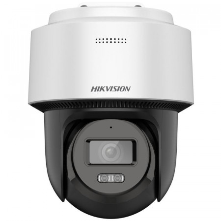 Camera supraveghere IP HikVision PT 4MP DS-2DE2C400MWG-E(2.8mm) Smart Hybrid Light, Auto-tracking Lite, detectie persoane, Audio bidirectional (Microfon si Difuzor), IR si Lumina Alba 30m, protectie IP66, slot card 512GB - Img 2