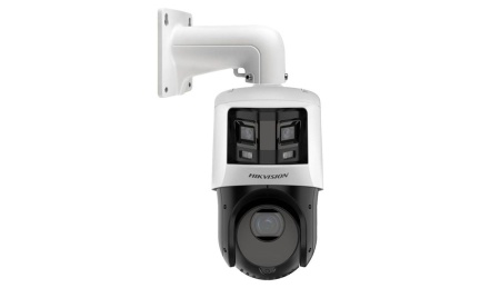 Camera supraveghere IP HikVision PTZ 6 MP DS‑2SE4C225MWG‑E/26(F0)(2.8‑4.8‑120mm), panoramic + detalii 2 MP, DarkFighter &amp; ColorVu low‑light, zoom optic 25×/digital 16×, IR 100 m + lumina alba 30 m, IP66, PoE+/12 VDC, clasificare persoane/vehicule AI - Img 4