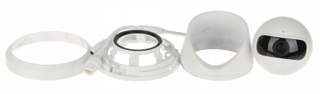 Camera supraveghere IP HikVision turret 4MP DS-2CD2345G0P-I(1.68mm), Super Wide Angle 180 grade, WDR 120dB, tehnologie H.265+, corectie distorsiune imagine, constructie metalica robusta, vizibilitate nocturna IR - Img 7