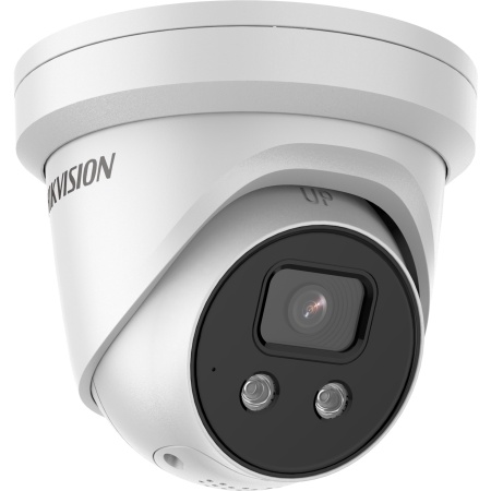 Camera supraveghere IP Hikvision Turret 4MP DS-2CD2346G2-ISU/SL(2.8mm)(C), tehnologie DarkFighter, AcuSense, alarma lumina stroboscopica si sonora, audio bidirectional, WDR 120dB, IP67, compresie H.265+, slot card - Img 2