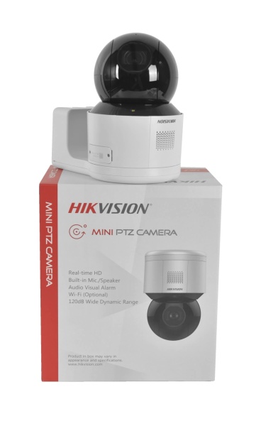 Camera supraveghere IP Wi-Fi HikVision Mini PT 2MP DS-2DE1C200IW-D3/W(4mm), Microfon si Difuzor incorporat, Night Vision IR 15m, Slot card SD, Detectia miscarii, Alimentare Micro-USB, Control rotire Pan si Tilt - Img 6