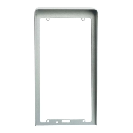 Capacul de protectie ploaie HikVision DS-KABV8113-RS/Flush, pentru post exterior seria KV8113, montaj aplicat pe suprafata, material otel SECC rezistent, protectie intemperii, culoare argintiu, instalare rapida - Img 2