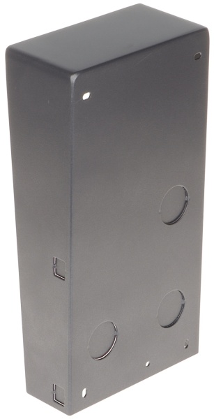 Carcasa interfon HikVision pentru 2 module DS-KABD8003-RS2/S, material otel inoxidabil, montaj aparent, compatibil cu post exterior modular DS-KD8003-IME1/IME2, design ergonomic, accesoriu interfonie profesionala - Img 3