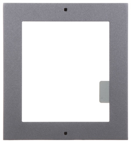 Carcasa interfon montaj aparent HikVision DS-KD-ACW1/S, rama modulara pentru 1 modul, material otel inoxidabil de inalta calitate, include panou frontal si accesorii instalare, design robust si rezistent - Img 4