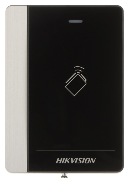 Cititor carduri acces HikVision Pro Mifare DS-K1102AM, frecventa 13.56MHz, protocoale RS-485 si Wiegand (W26/W34), functie tamper anti-sabotaj, beeper acustic incorporat, design modern, montaj aparent - Img 3