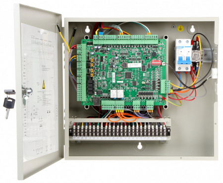 Controller acces 2 usi HikVision Pro DS-K2602T, interfata RS-485 si Wiegand 26/34, functii anti-passback si interlocking, suport baterie backup, protectie tamper, jurnal evenimente, stocare permanenta date, NTP - Img 3
