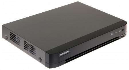 DVR 4 canale HikVision DS-7204HTHI-K1, rezolutie 4K 8MP @15fps, 5 in 1 (TVI/AHD/CVI/CVBS/IP), suporta pana la 8 camere IP, compresie H.265 Pro+, 1x HDD pana la 10TB, iesire video HDMI 4K, carcasa 1U metalica, analiza video IVS - Img 2