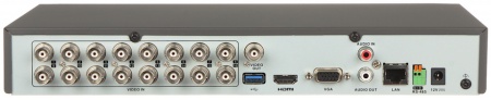 DVR HikVision 16 canale 5MP iDS-7216HUHI-M2-P(C), tehnologie PoC alimentare prin coaxial, AcuSense, Motion Detection 2.0, suporta 2 HDD pana la 10TB fiecare, compresie H.265 Pro+, hibrid 5 in 1, pana la 32 camere IP - Img 3