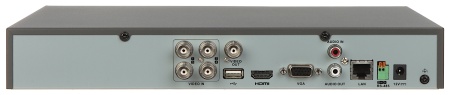 DVR HikVision iDS-7204HQHI-M1/XT, AcuSense 4 canale, rezolutie 3K/5MP Lite, compresie H.265 Pro+, protectie perimetru, recunoastere faciala, 1 slot HDD, suporta 6 camere IP (6MP), AcuSearch, audio prin coaxial - Img 4