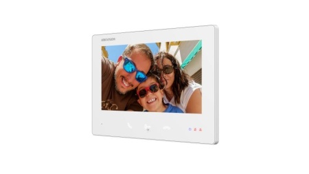 Ecran videointerfon WIFI 7 inch display Hikvision DS-KH7300EY-TE2-WH