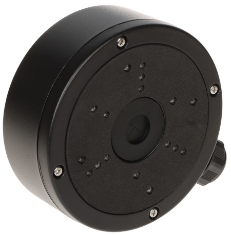 Junction Box Hikvision DS‑1280ZJ‑S(Black), din aliaj de aluminiu, culoare neagra, proiectat pentru montaj sigur si organizat al camerelor de supraveghere, design robust pentru aplicatii exterioare si interioare - Img 2