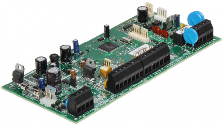 Kit centrala alarma antiefractie Paradox Spectra SP5500, 5 zone pe placa, extensibila la 32 zone, 2 partitii, 2 iesiri PGM, StayD, memorie 256 evenimente, include cutie metalica si transformator - Img 2