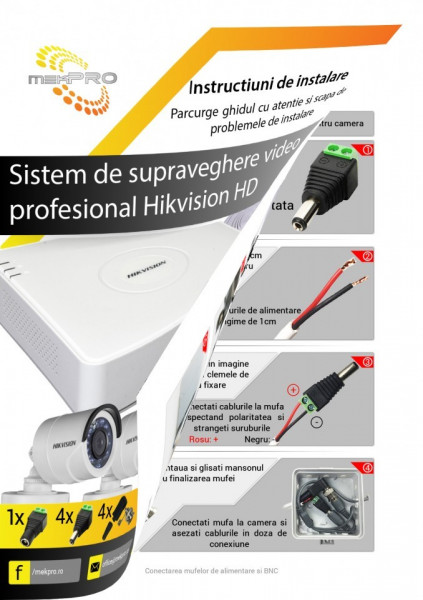Kit supraveghere video Hikvision pentru parcare DS-16D7T04HQHI-F1/IT3Z - Img 7