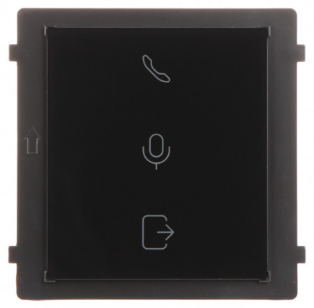 Modul indicator stare HikVision DS-KD-IN pentru post exterior modular, semnalizare vizuala apel, usa deschisa si audio bidirectional, protectie IP65, iluminare fundal, compatibil cu seria DS-KD8 - Img 2