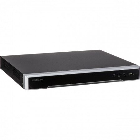 NVR 8 canale HikVision DS-7608NI-I2/8P, rezolutie 4K 12MP, 8 porturi PoE integrate, latime banda 80Mbps, 2x slot HDD pana la 8TB, HDMI 4K, suport camere termice/fisheye/People Counting, H.265+, Plug &amp; Play, 1U - Img 3