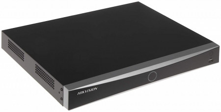 NVR HikVision 16 canale DS-7616NXI-I2/16P/S, 16 porturi PoE, Pro Series AcuSense, rezolutie 4K, 2 sloturi HDD, recunoastere faciala, protectie perimetru Deep Learning, H.265+, 8 canale IP Speakers, 160 Mbps - Img 2
