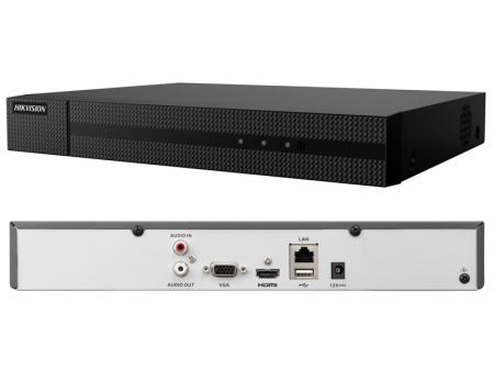 NVR HikVision HiWatch 4 canale HWN-4104MH(D), rezolutie 4K/8MP, compresie H.265+, latime banda 40Mbps, 1 slot HDD, iesire video HDMI/VGA, redare simultana, compatibil ONVIF, acces de la distanta prin internet - Img 4