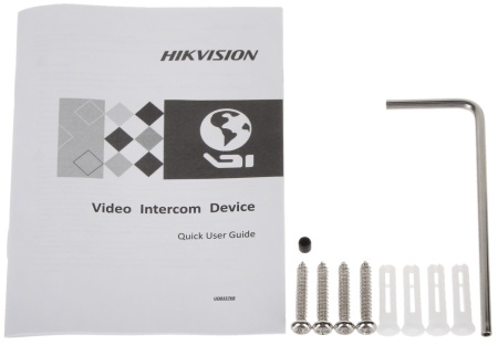 Post exterior videointerfon IP HikVision DS-KB8113-IME1(B) antivandal IK09, camera 2MP Full HD, iluminare IR, protectie IP65, suporta PoE, configurare WEB, control prin Hik-Connect, suport sonerie mecanica - Img 8