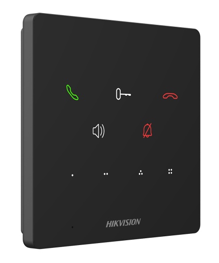 Post interior interfon HikVision TCP/IP 9 butoane PoE DS-KH6000-E1