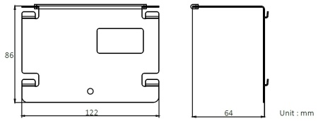 Suport de birou HikVision DS-KABH6320-T pentru monitoare interfon seria KH6320 si seria KH8520, material otel inoxidabil SUS430 rezistent, instalare rapida, design modern, accesoriu montaj pe suprafata plana - Img 5