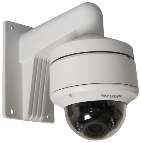Suport de perete HikVision DS-1273ZJ-140, montaj camere tip Dome, material aliaj de aluminiu, orificiu trecere cabluri, tratament anticoroziv, instalare usoara, design ergonomic, stabilitate ridicata, finisaj alb - Img 5