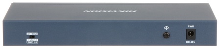 Switch PoE 8 Porturi HikVision DS-3E0310P-E/M, 10/100 Mbps, 2 porturi Gigabit Uplink, transmisie Long Range pana la 300m, putere totala 60W, protectie supratensiune 6KV, carcasa metalica, design fara ventilator - Img 5