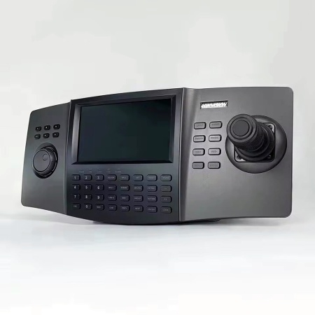 Tastatura control retea Hikvision DS-1100KI(B), joystick 4 axe, ecran tactil pentru preview live si redare, management Video Wall, suport 4000 dispozitive, control Speed Dome, compatibil ONVIF si HikCentral, gestiune 32 utilizatori - Img 3