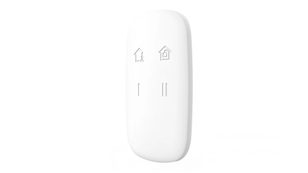 Telecomanda wireless HikVision DS-PKF1-WE, 4 butoane, functii armare stay/away si dezarmare, blocare/deblocare taste, tehnologie Tri-X 868MHz, configurabila din aplicatie, salt de frecventa anti-bruiaj, baterie inclusa, AX PRO - Img 4