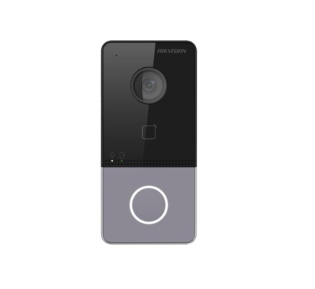 Video interfon cu camera de 2MP, Hikvision DS-KV6113-PE1(B)