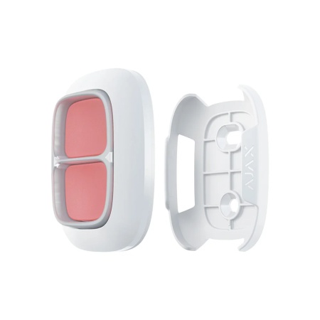 Buton panica dublu smart wireless ALB Ajax DoubleButton(W) - Img 2