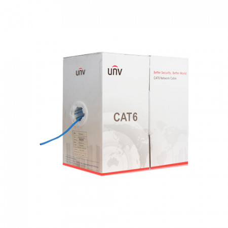 Cablu Uniview UTP AWG23 cat.6e, 0.57 mm cupru CAB-LC3100B-IN