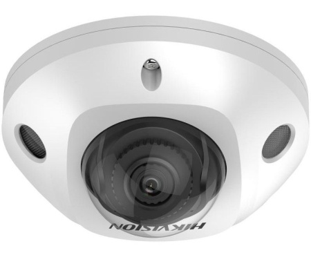 Camera HikVision IP 2MP ColorVu cu microfon incorporat Fixed Mini Dome DS-2CD2527G2-LS(C) - Img 3