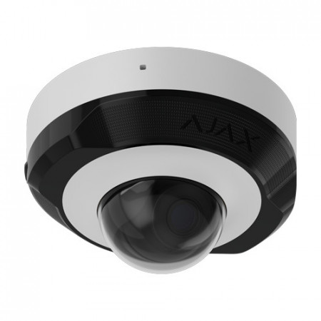 Camera mini dome AJAX IP 8.0MP lentila 2.8 mm IR 30m PoE alb DomeCam(W) (8 Mp/2.8 mm) - Img 2