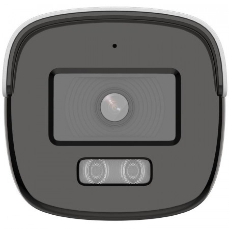 Camera supraveghere Analog HD Hikvision Bullet 5MP DS-2CE12KF0T-LFS(2.8mm), tehnologie ColorVu si Smart Hybrid Light, rezolutie 3K, imagini color 24/7, microfon incorporat (Audio over Coax), IR si lumina alba 40m, IP67 - Img 3
