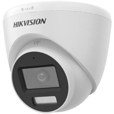 Camera supraveghere analogica Hikvision Turbo‑HD Value Series turret 8MP DS‑2CE78U0T‑LF(2.8mm) Smart‑Hybrid Light IR+WL, 3840×2160 4K, pana la 40 m IR si 20 m lumina alba, TVI/AHD/CVI/CVBS, IP67 - Img 2