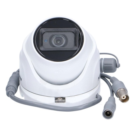 Camera supraveghere analogica HikVision turret 5 MP DS‑2CE78H8T‑IT3F(3.6mm) cu WDR 130 dB, 3D DNR, EXIR 2.0 IR 60 m, performanta excelenta noaptea pana la 0.003 lux, 4‑in‑1 TVI/AHD/CVI/CVBS si protectie IP67 pentru exterior - Img 3