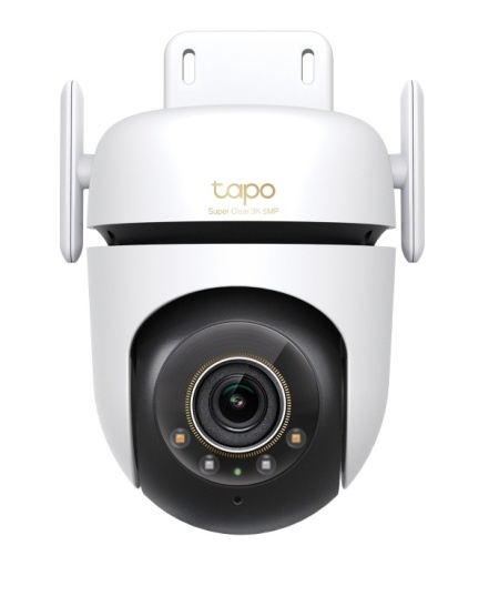 Camera supraveghere exterior TP-Link dome 5MP Tapo C530WS, 3K, Pan &amp; Tilt 360°/130°, Night Vision Starlight color, AI detectie persoane/animale/vehicule, Wi‑Fi/Ethernet, IP66, audio bidirectional, microSD 512 GB, alarma luminoasa/sonora - Img 2